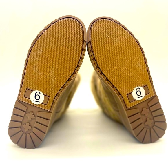 Women's London Fog LFW-Cozy Taupe
Beige Fur Collared Ankle Boots Size 6 - Picture 6 of 16